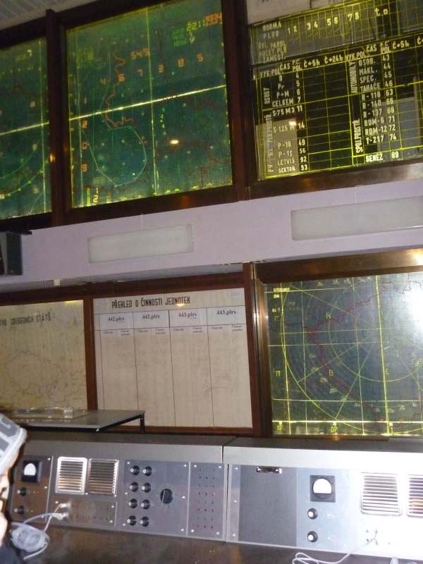 Missile control room
